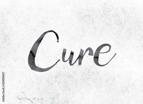 Cure Concept Painted in Ink