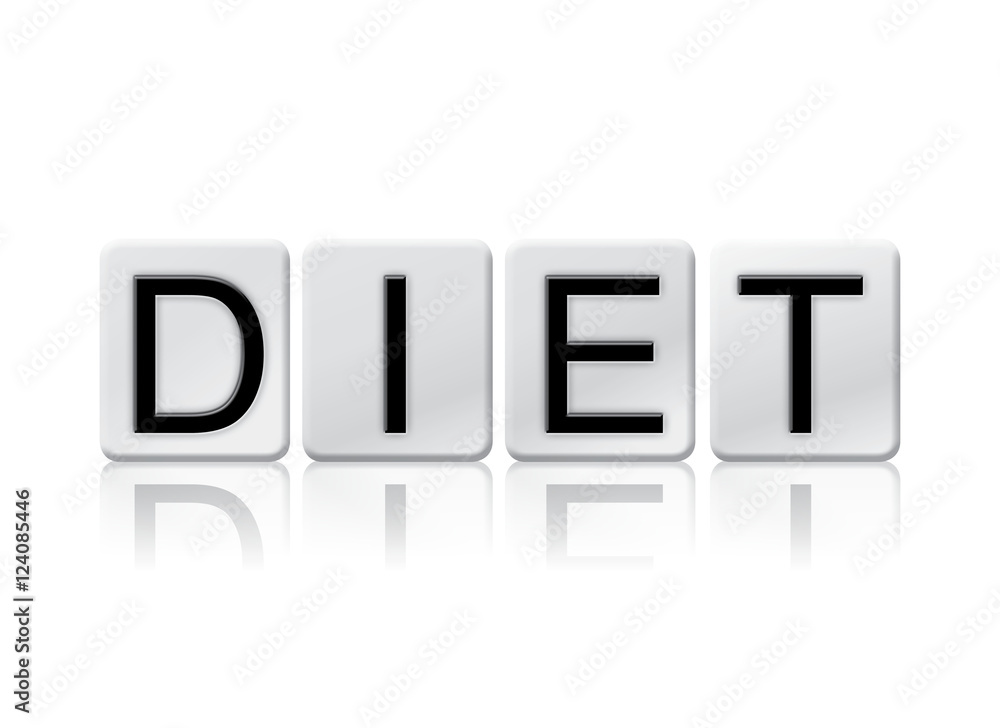 Diet Isolated Tiled Letters Concept and Theme Diet Isolated Tiled Letters Concept and Theme