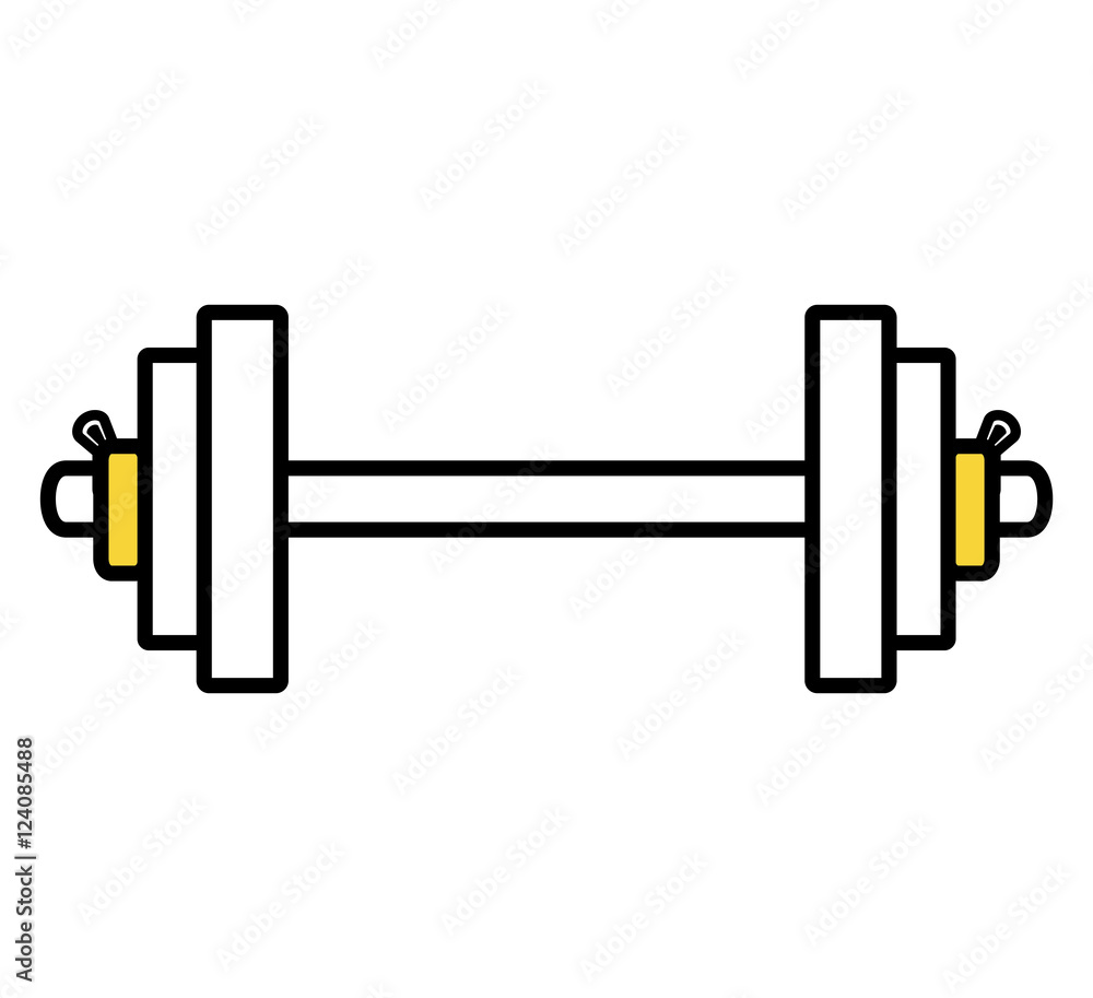 weight lifting equipment isolated icon vector illustration design weight lifting equipment isolated icon vector illustration design