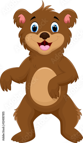 Cute cartoon bear