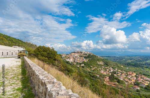 Sant'Oreste (Italy) - A town in the province of Rome, Lazio region, on the Monte Soratte mountain.