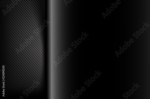 Abstract background dark and black carbon fiber vector illustrat