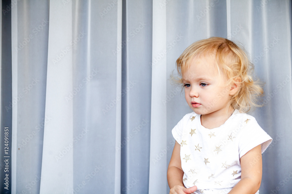 Little girl talking on mobile phone Little girl talking on mobile phone