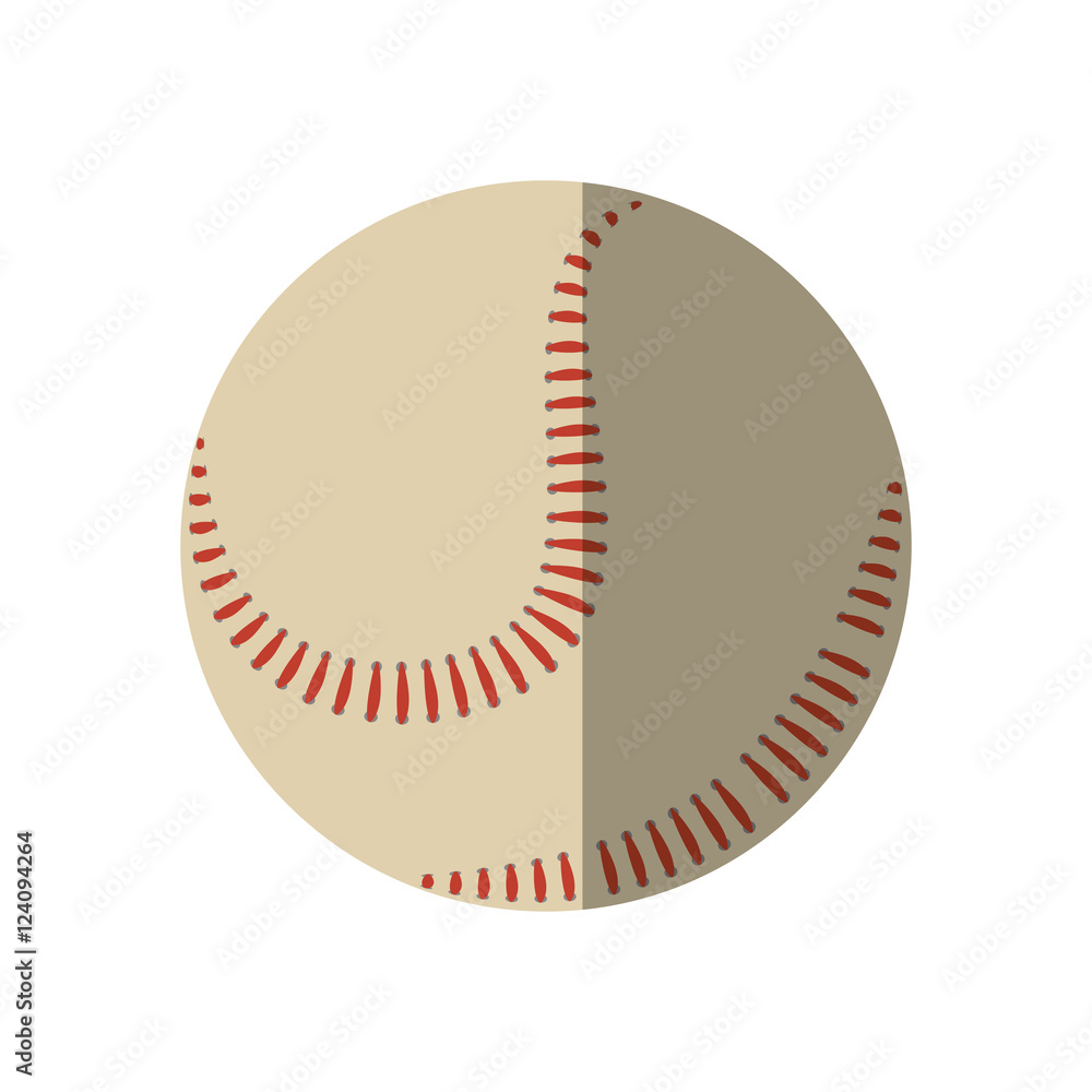 baseball ball equipment isolated icon vector illustration design baseball ball equipment isolated icon vector illustration design