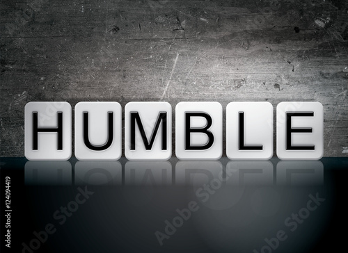 Humble Tiled Letters Concept and Theme