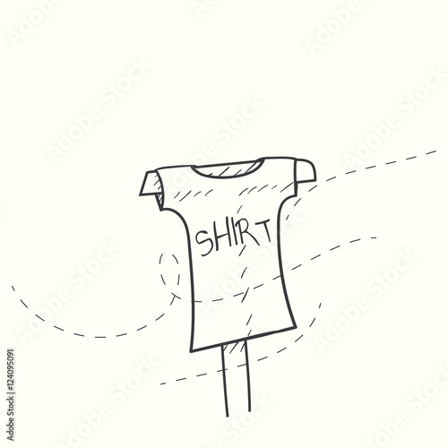 Simple Illustration T Shirt