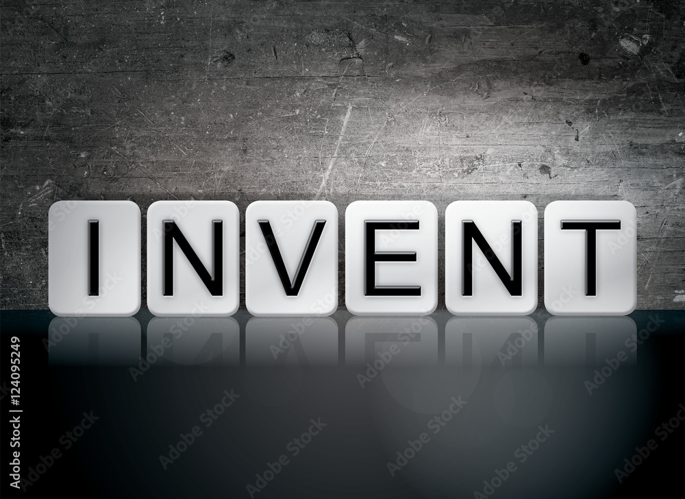 Invent Tiled Letters Concept and Theme