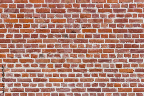 Background of old brick wall pattern texture.