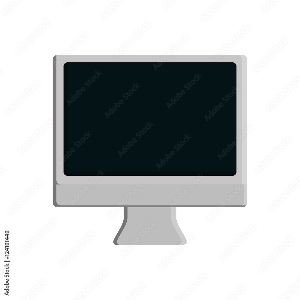 monitor computer isolated icon vector illustration design monitor computer isolated icon vector illustration design
