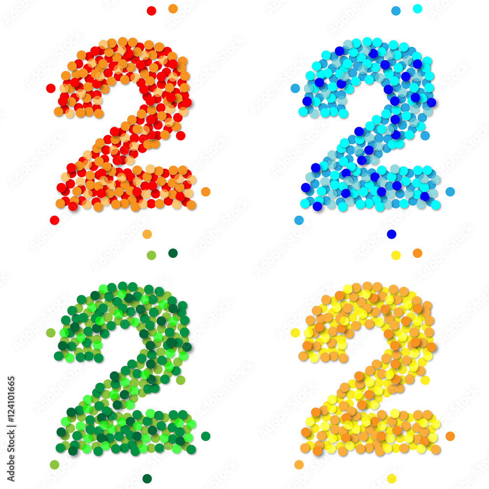 Konfetti aus Papier, farbig sortiert, 2, Vektor Konfetti aus Papier, farbig sortiert, 2, Vektor