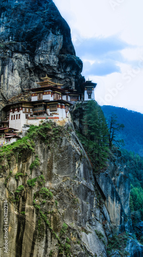 Taktsang lakhang aka tigress nest monastery, Bhutan photo