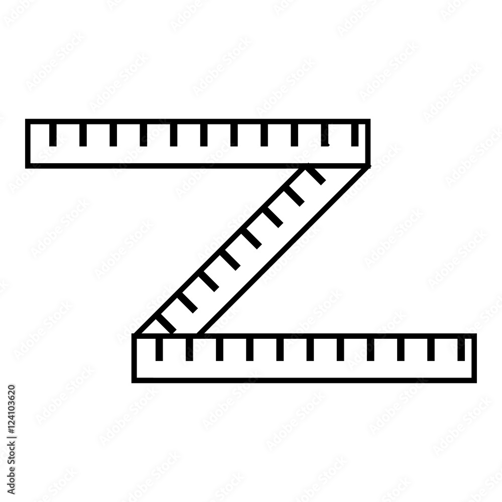 Measuring tape icon. Outline illustration of measuring tape vector icon for web Measuring tape icon. Outline illustration of measuring tape vector icon for web