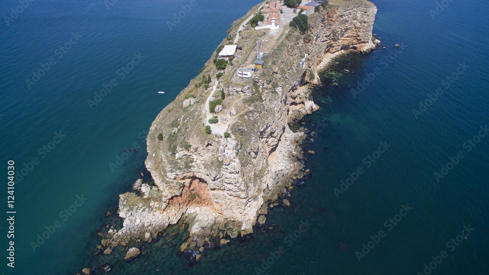 Aerial view of Cape Kaliakra, Bulgaria