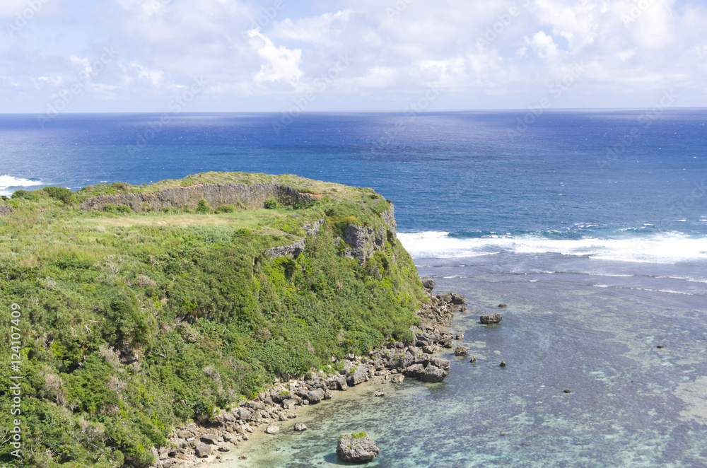 沖縄 宮城島 果報バンタ(かふうバンタ) 沖縄 宮城島 果報バンタ(かふうバンタ)