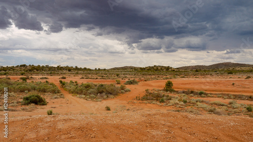 Unwetter über dem Outback in Broken Hill, Australien © kentauros