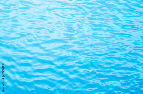 Abstract close up blue water sea for background