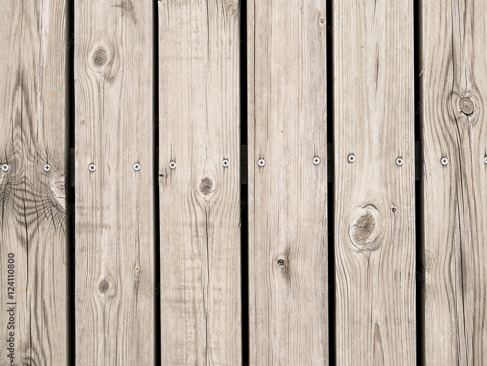 Fototapeta premium timber wall background with screws