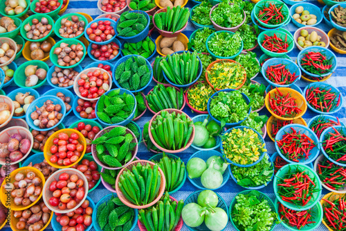 Fruits & Vegetables. Healthy eating series in the market