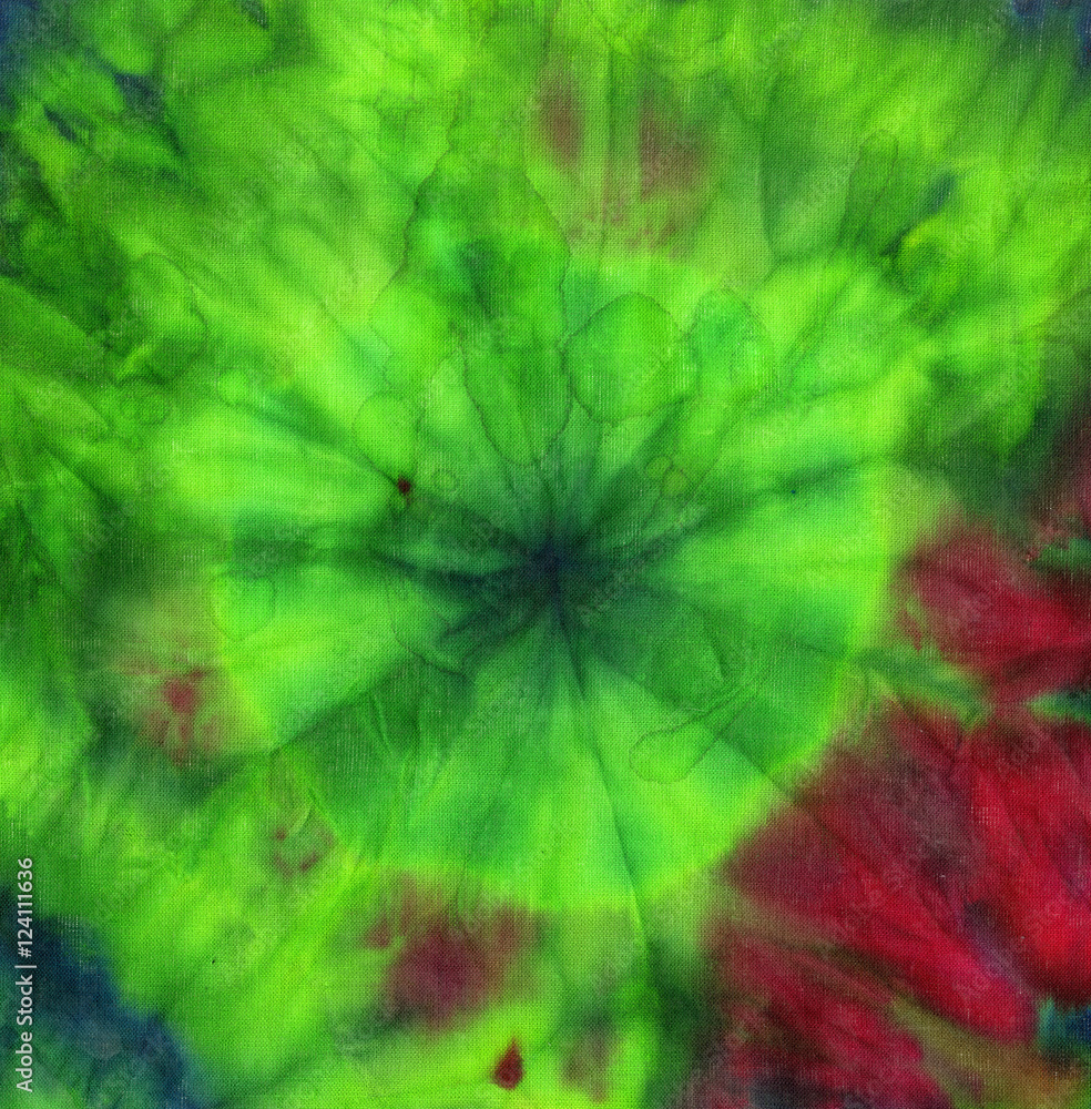 Dye batik fabric for background and texture Dye batik fabric for background and texture