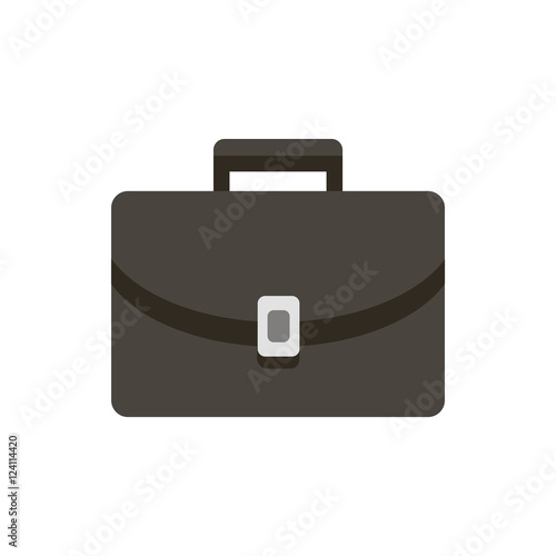 Suitcase icon vector