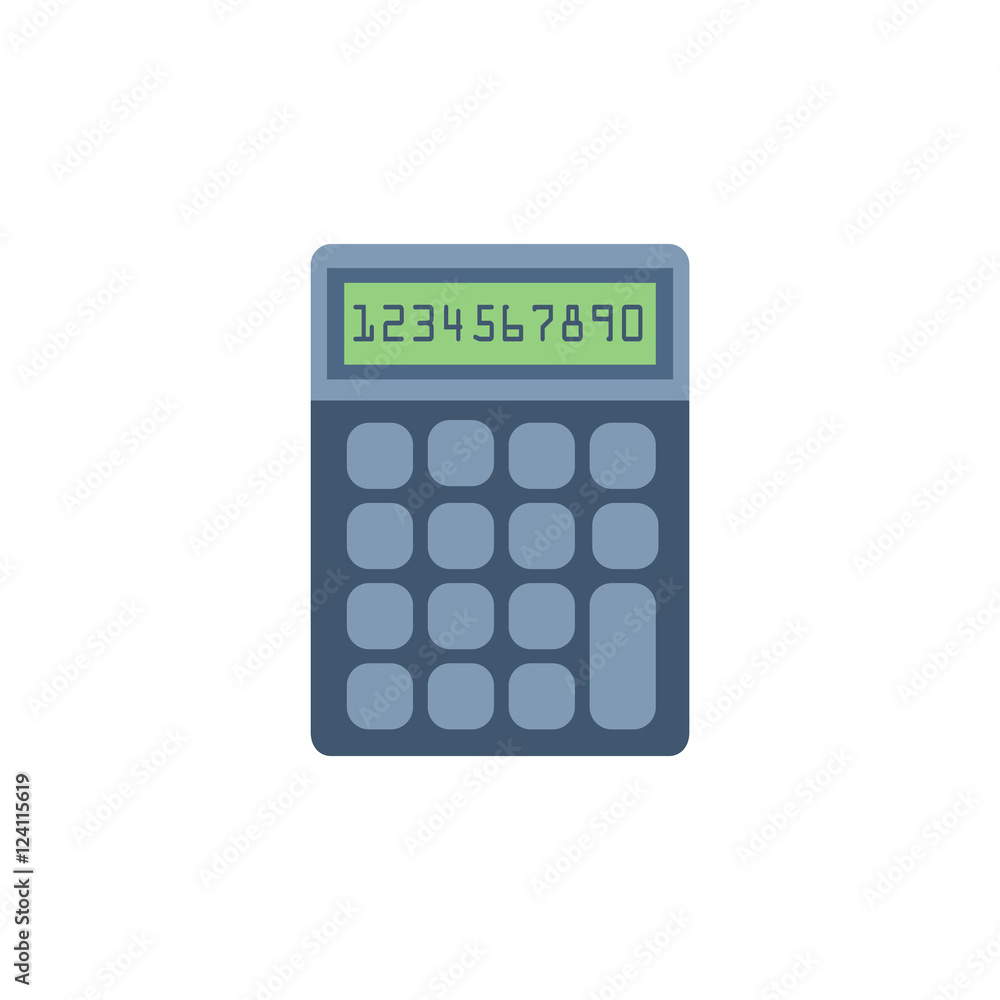 Calculator icon vector Calculator icon vector
