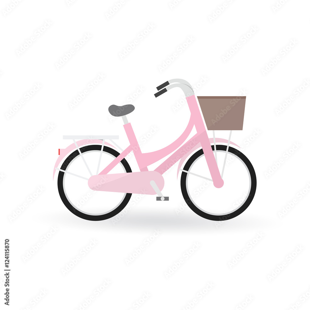 Bicycle concept by General bike is pink color