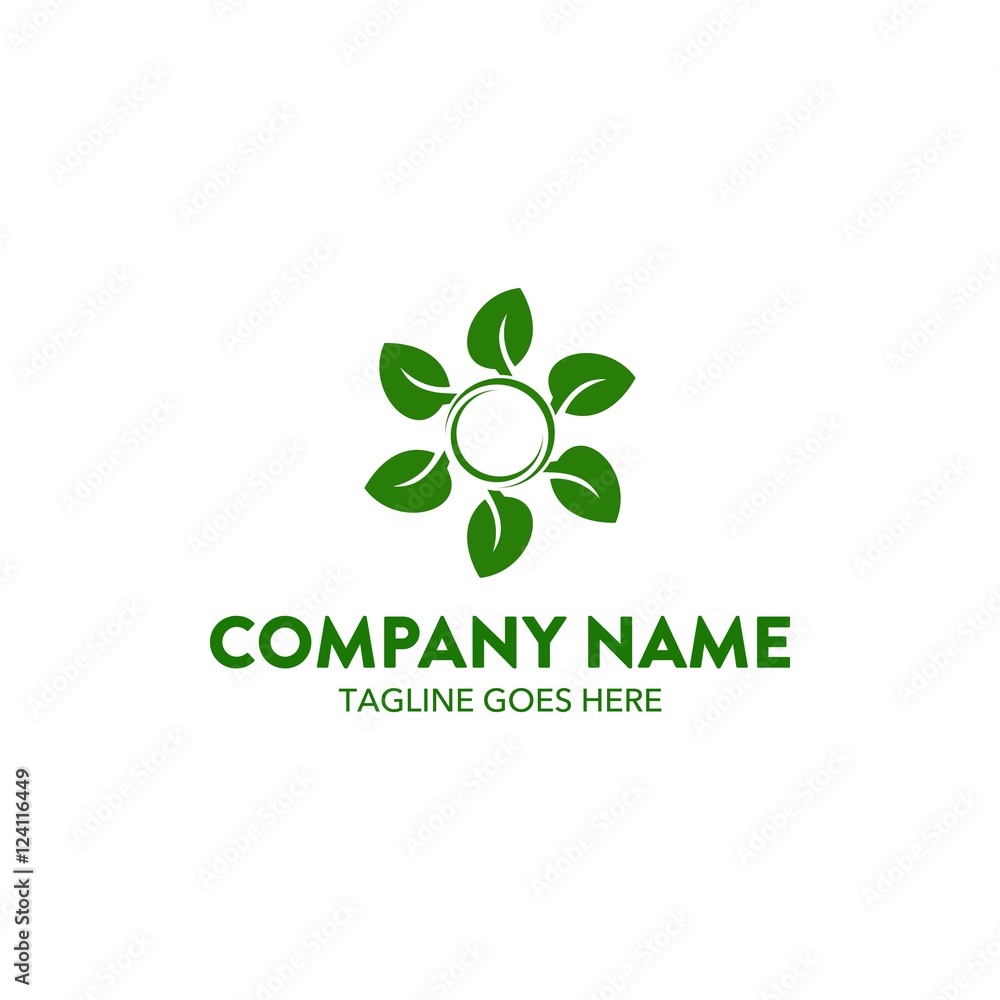 Floral Logo Template Floral Logo Template