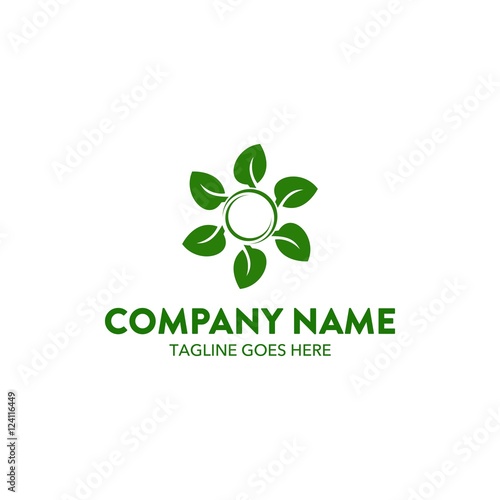 Floral Logo Template