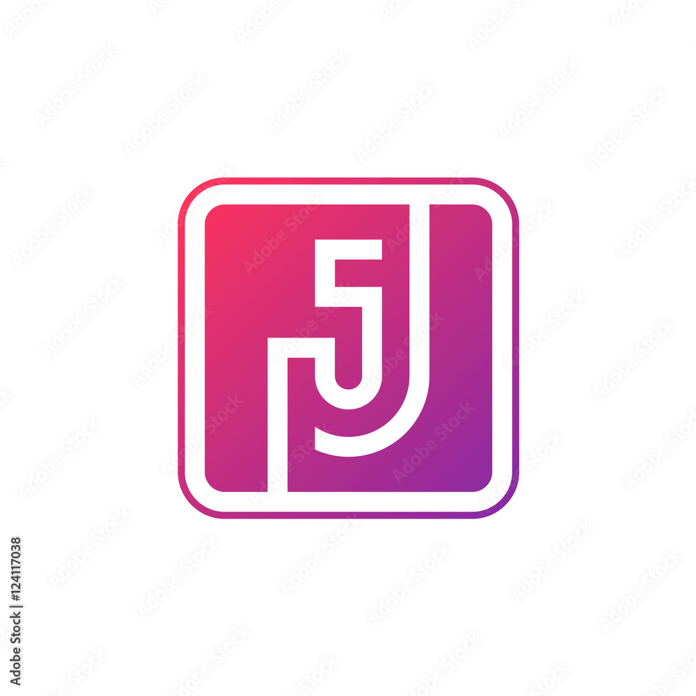 Letter J logo,Rounded rectangle shape symbol,Digital,Technology,Media Letter J logo,Rounded rectangle shape symbol,Digital,Technology,Media