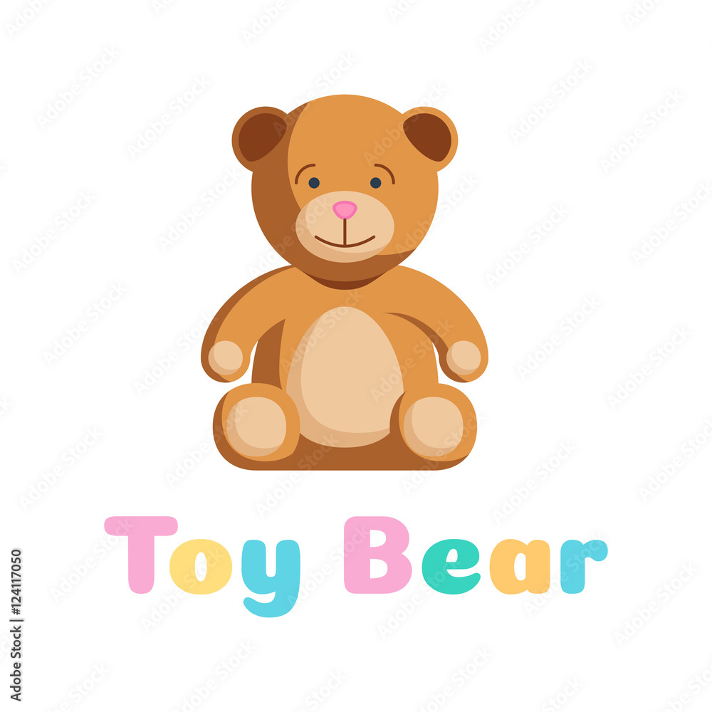 Obraz premium Cute Teddy bear toy
