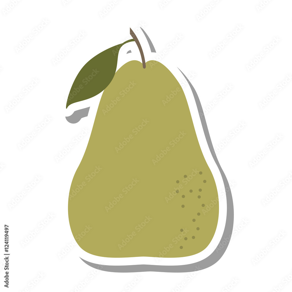 pear fresh fruit isolated icon vector illustration design pear fresh fruit isolated icon vector illustration design