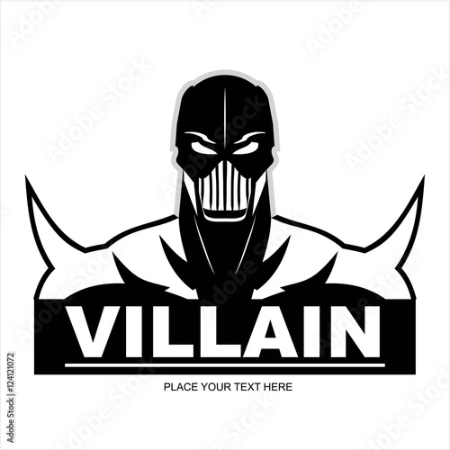 Great Villain in black and white.