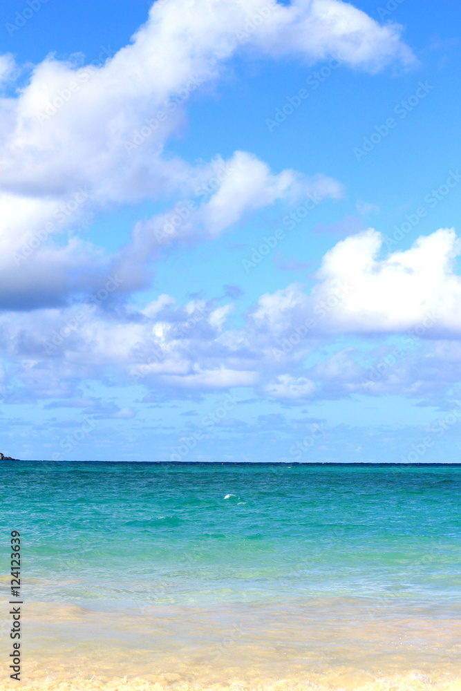 Kailua beach in Hawaii