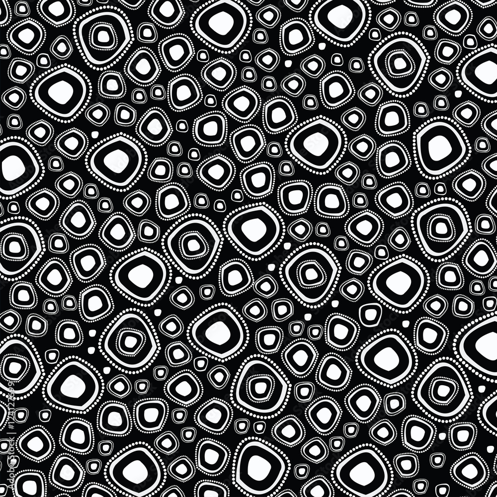 Fototapeta premium Illustration based on aboriginal style pattern.