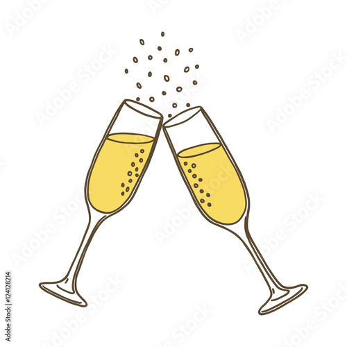 Champagne glasses