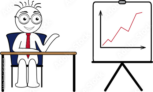 Paul der Mitarbeiter - Flipchart Erfolgskurs