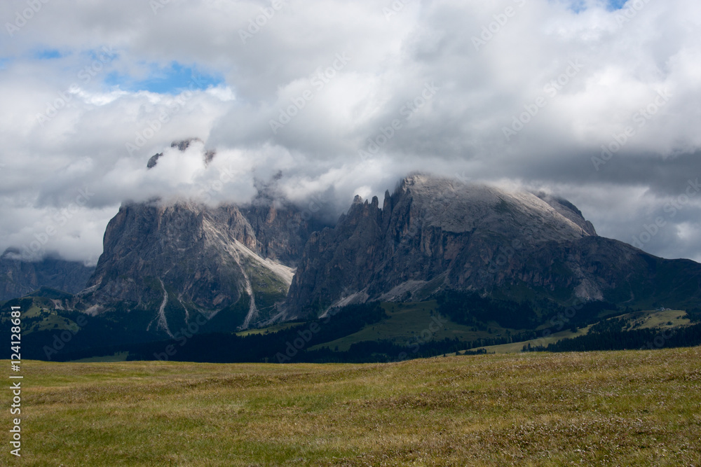 Lang- and Plattkofel, Dolomites, South Tyrol, Italy Lang- and Plattkofel, Dolomites, South Tyrol, Italy