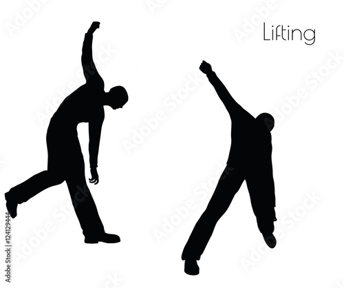 man in  Lifting  Action pose