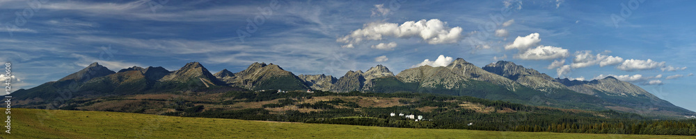High Tatras Panorama