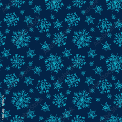Christmas seamless pattern