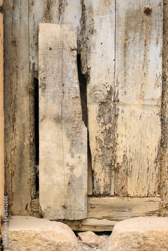 aold wooden door