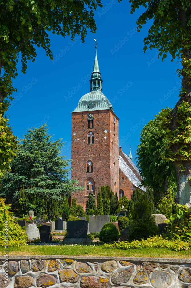 Sankt Nikolaikirche, Burg, Insel Fehmarn, Ostsee, Schleswig-Hols