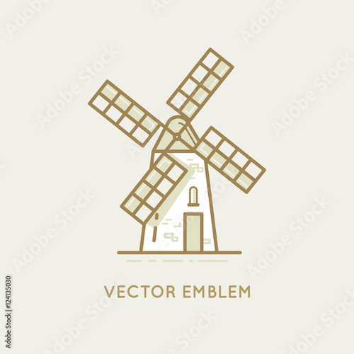 Windmill - bakery emblem