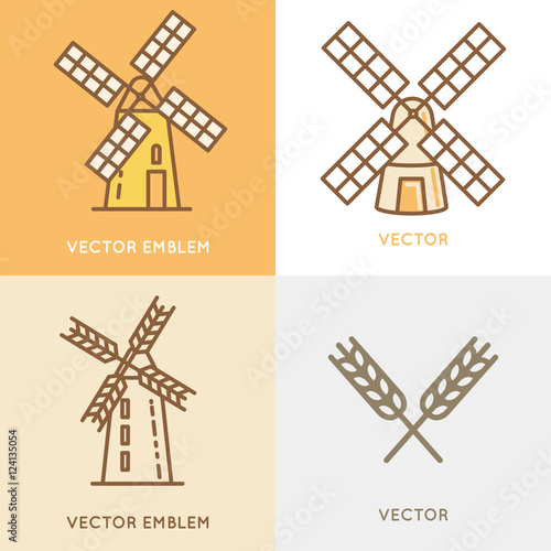 Windmill - bakery emblem