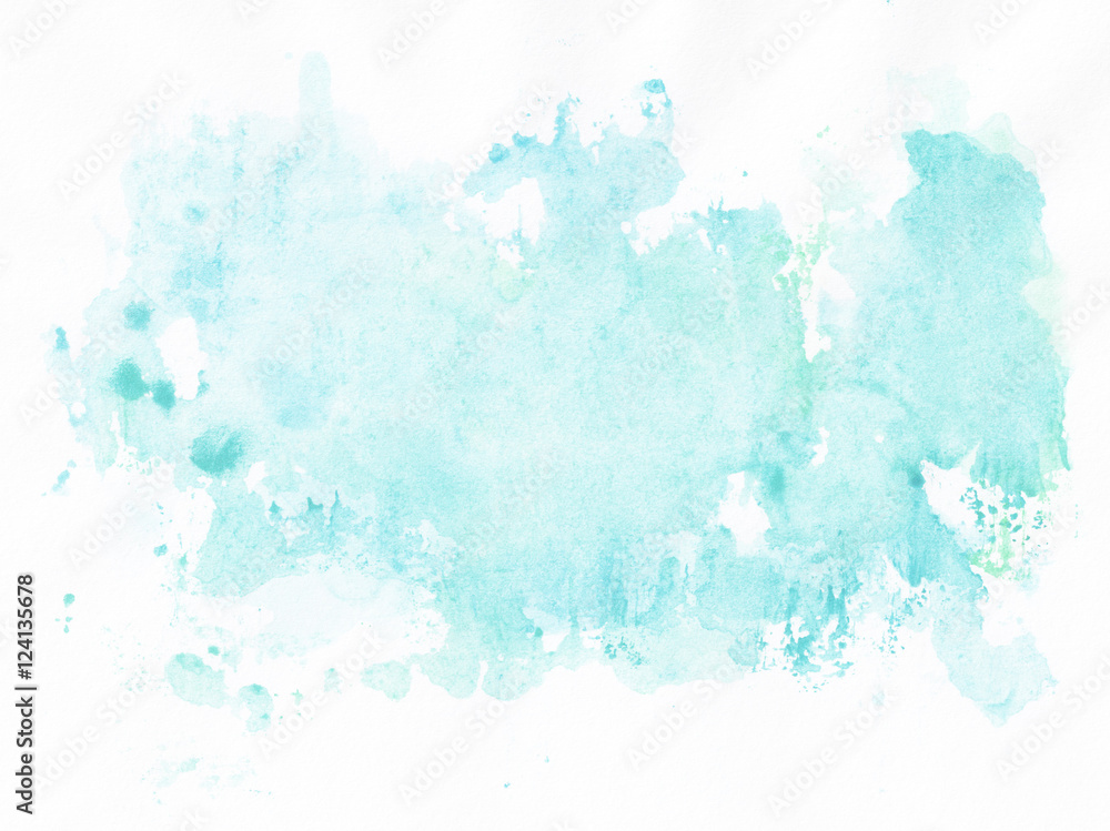Water Color Background. Abstract art hand paint