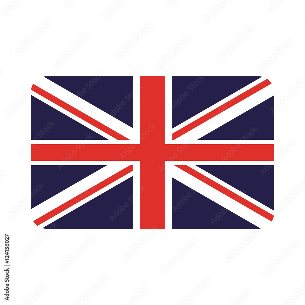 england flag isolated icon vector illustration design england flag isolated icon vector illustration design
