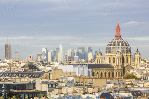 Les toits de Paris depuis Haussmann © Jean-Paul Comparin