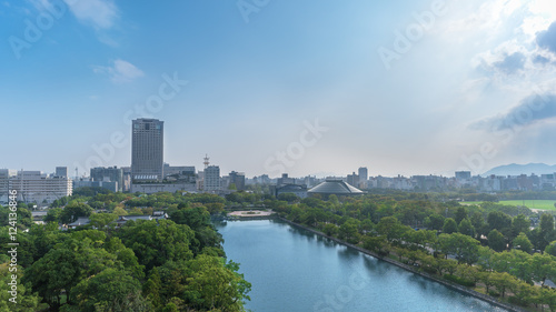 Cityscape view from the Hiroshima castle © PK4289