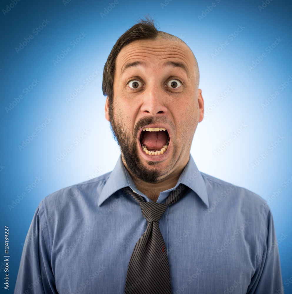 Conceptual two sides face portait photo of a man Conceptual two sides face portait photo of a man