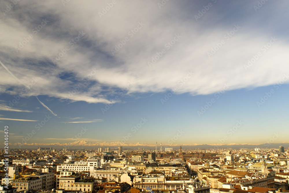 Milano vista dall'alto